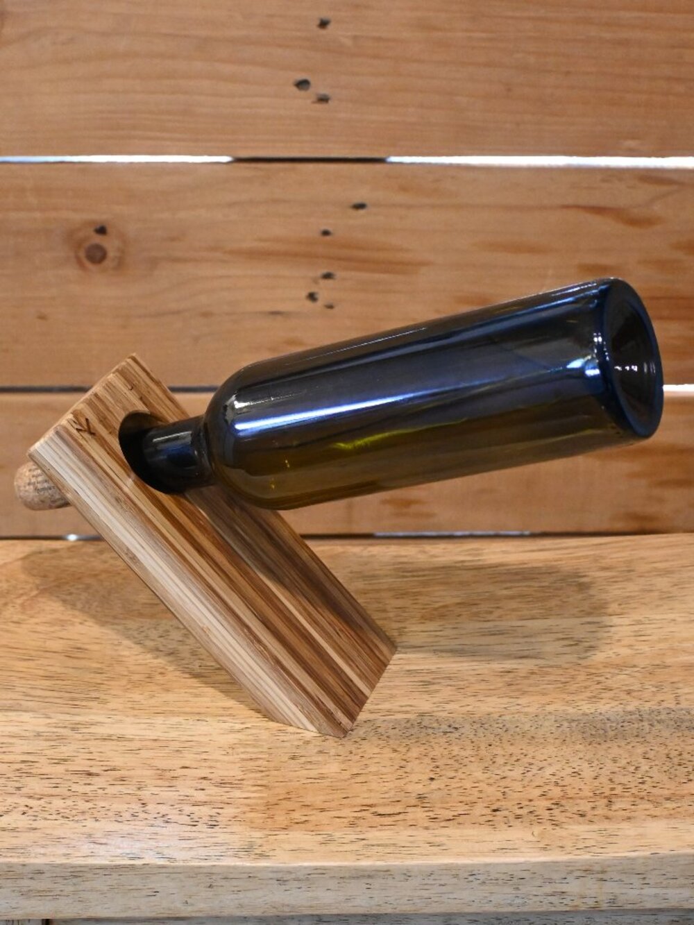 Chopvalue Zero Gravity Upcycled Bamboo Chopstick Wine Holder